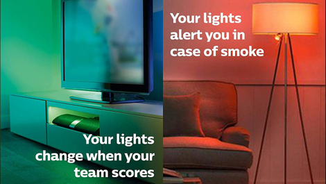 Philips Hue White and Color LightStrip Plus | $60 | AmazonPhilips Hue 4-Pack White Bulbs | $40 | AmazonPhilips Hue White and Color Individual Bulbs | $40 | AmazonPhilips Hue White and Color Flood Light Bulbs | $40 | Amazon